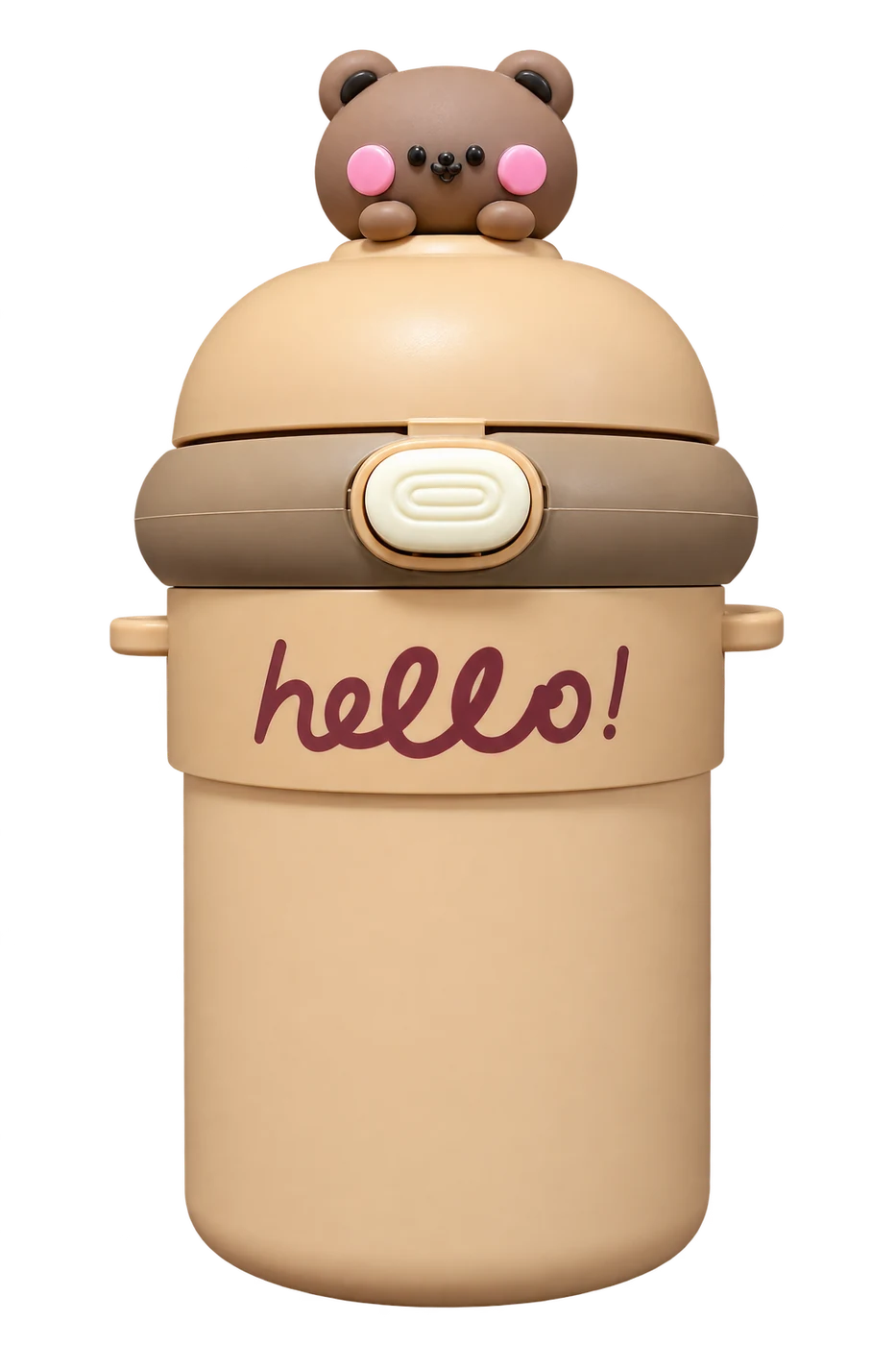 MORI 45 glass bottle front view in Cocoa